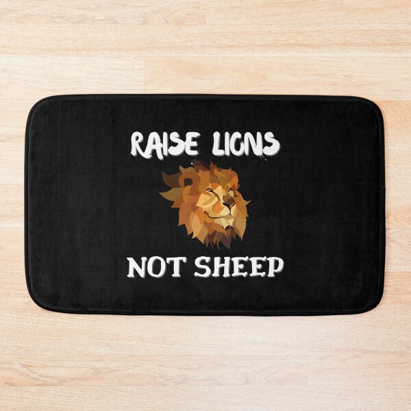 Item preview, Raise Lions Not Sheep designed and sold by Axley.