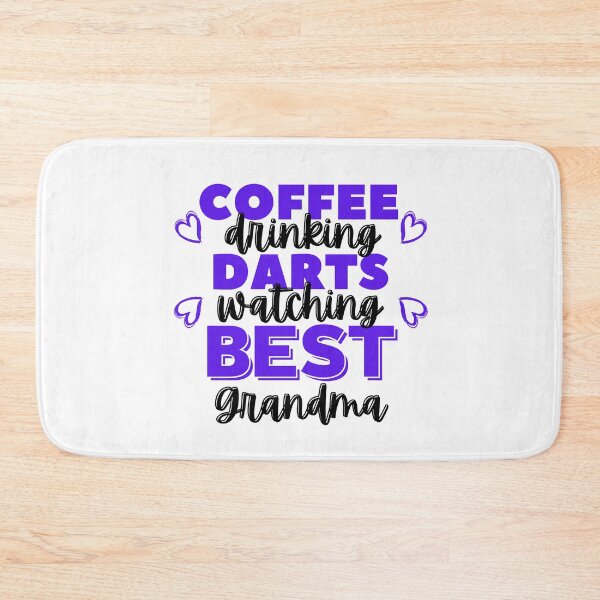 Item preview, Coffee drinking. Darts watching. Best grandma designed and sold by TheGreenGoat.