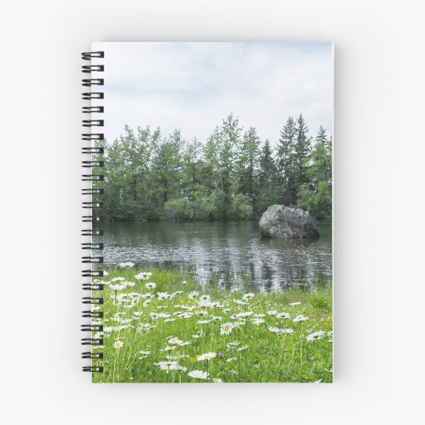 Item preview, Splendid Daisy Meadow - Summertime Forest Lake Idyll designed and sold by Georgia Mizuleva.