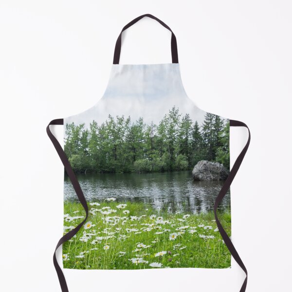 Item preview, Splendid Daisy Meadow - Summertime Forest Lake Idyll designed and sold by Georgia Mizuleva.