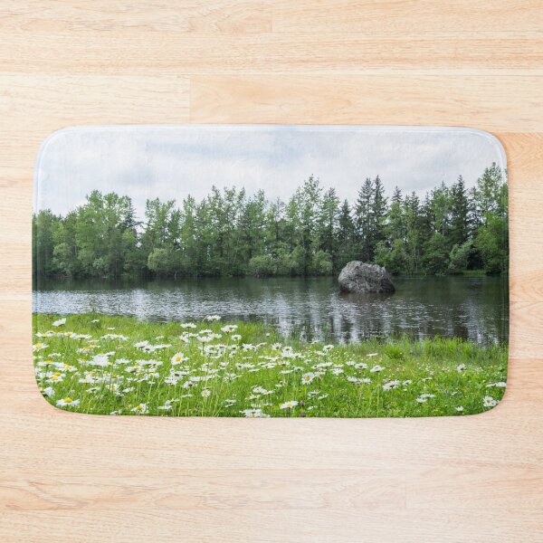 Item preview, Splendid Daisy Meadow - Summertime Forest Lake Idyll designed and sold by Georgia Mizuleva.