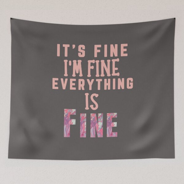 Item preview, Life Is Fine designed and sold by SunfullyYours.