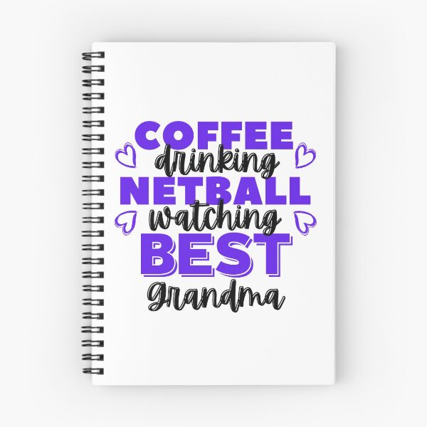 Item preview, Coffee drinking. Netball watching. Best grandma designed and sold by TheGreenGoat.