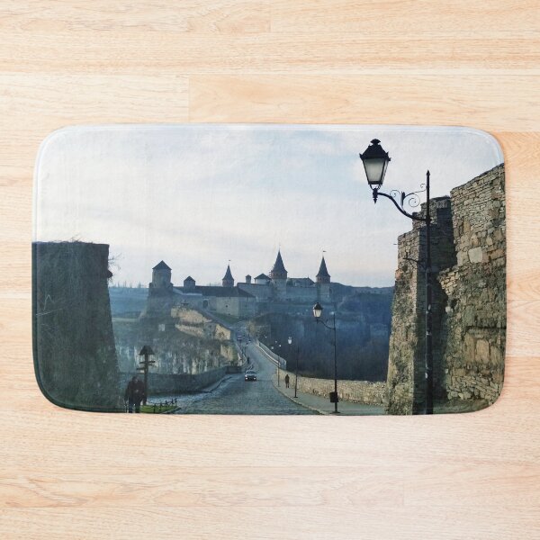 Item preview, Old fortress against the background of the blue cloudy sky, Kamenets-Podolsky, Ukraine  designed and sold by helenkaiy.