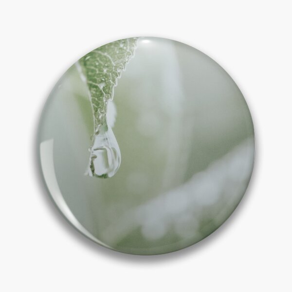 Item preview, Leaf Drop Photo | Plantlife Close-up Photography | Raindrop Hanging On Leaf designed and sold by Melissa Peltenburg.