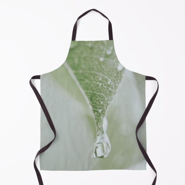 Item preview, Leaf Drop Photo | Plantlife Close-up Photography | Raindrop Hanging On Leaf designed and sold by Melissa Peltenburg.
