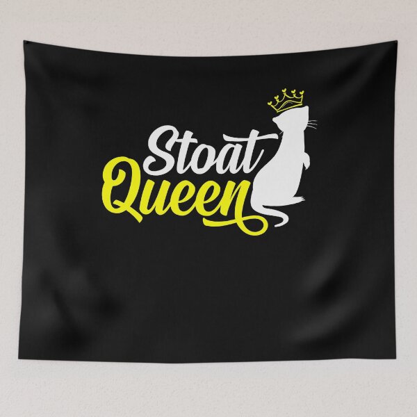 Item preview, Stoat Queen Short-Tailed Weasel Ermine designed and sold by ShopTheStyle.