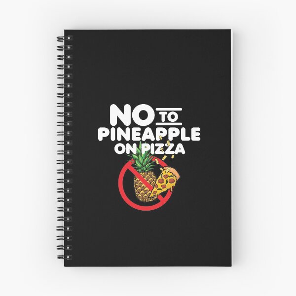 Item preview, No To Pineapple on Pizza designed and sold by TheTeeSupplyCo.