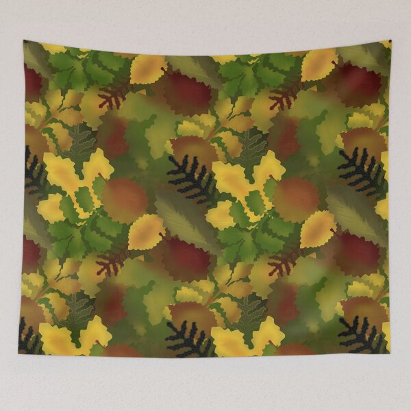 Item preview, camouflage leaf pattern designed and sold by Emilina98.