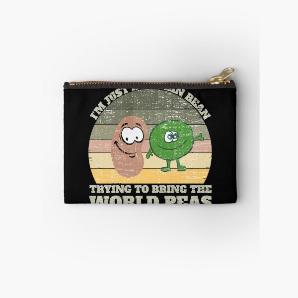 Item preview, I’m Just A Human Bean Trying To Bring The World Peas Funny Pun designed and sold by 1stAmendMerch.