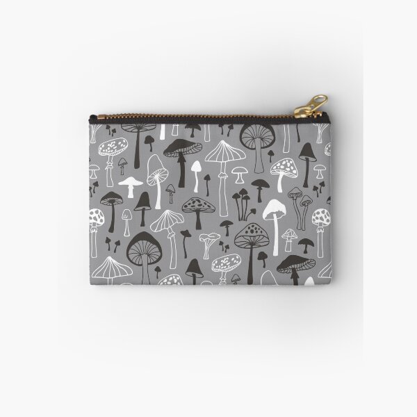 Item preview, Mushrooms in Grey designed and sold by CajaDesign.