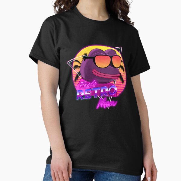 Item preview, Feels Retro Man Pepe Frog designed and sold by DanshiStore.