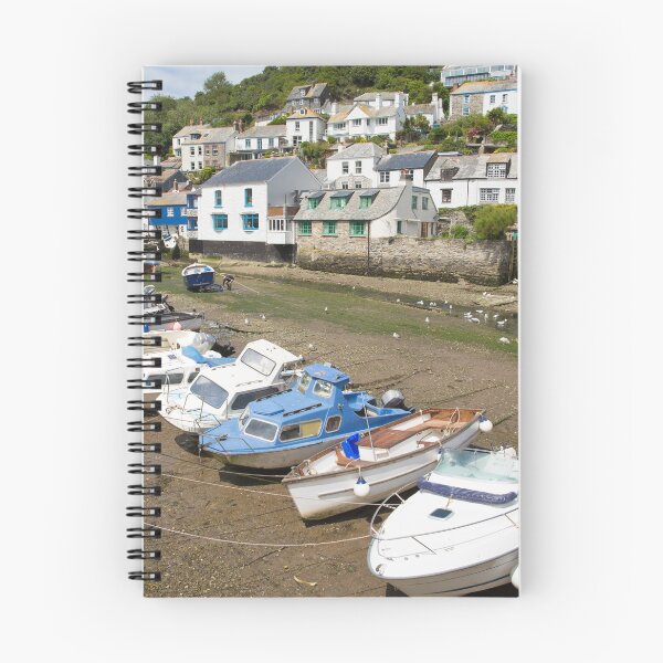 Item preview, Boats Cornish Harbour Polperro Cornwall designed and sold by acceleratorhams.