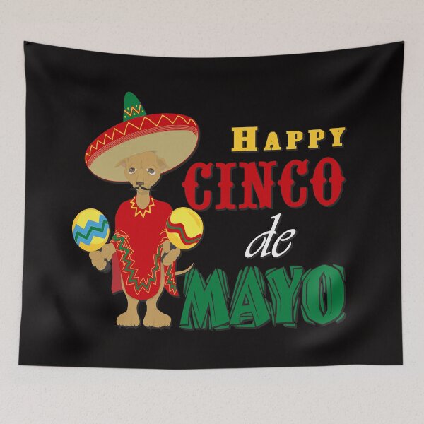 Item preview, Cinco de Mayo, Happy Mexican Fiesta, Cinco de Mayo Party, Vacation, Mexico designed and sold by MiaStyleStudio.