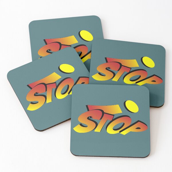 Item preview, 3D digital art of "STOP!" designed and sold by MultistorieDog.