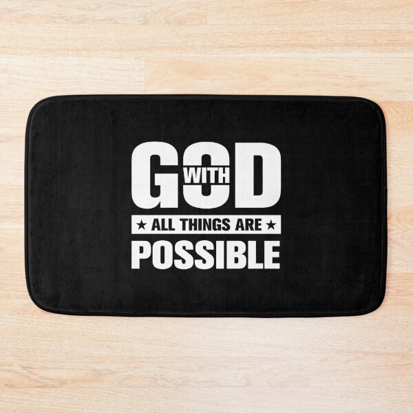 Item preview, With God All Things Are Possible designed and sold by ShaykhUmer.