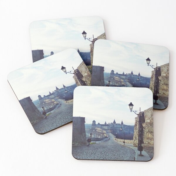 Item preview, Old fortress against the background of the blue cloudy sky, Kamenets-Podolsky, Ukraine  designed and sold by helenkaiy.