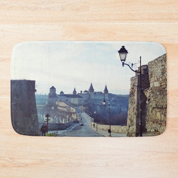 Item preview, Old fortress against the background of the blue cloudy sky, Kamenets-Podolsky, Ukraine  designed and sold by helenkaiy.