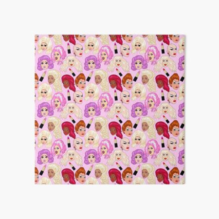 Drag Queens - pink Art Board Print