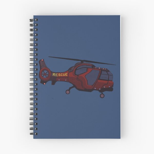 Item preview, Red Rescue Helicopter designed and sold by ZakWoolley1.