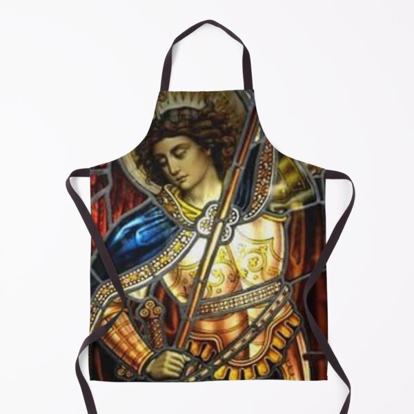 Item preview, Saint  Michael Archangel from stained glass window designed and sold by Angelkrs.