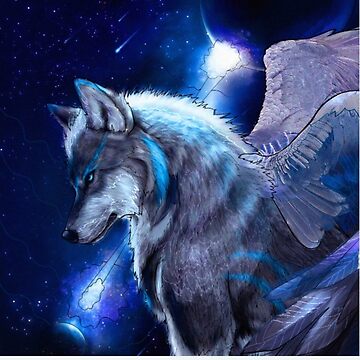 I-explore Ang Fantasy Art, Couples, At Higit Pa - Anime Wolf With Wings -  Free Transparent PNG Clipart Images Download