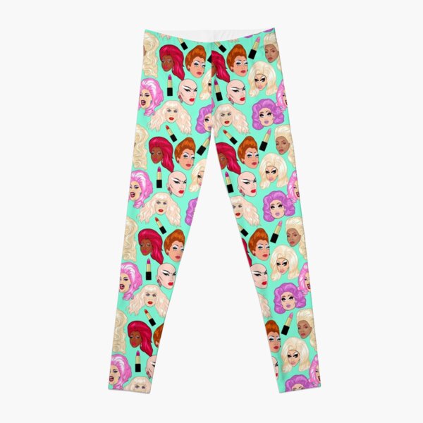 Drag Queens - mint Leggings
