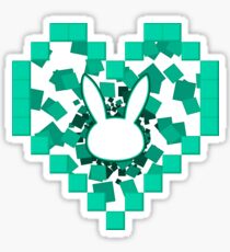 Love bunny dVa Sticker