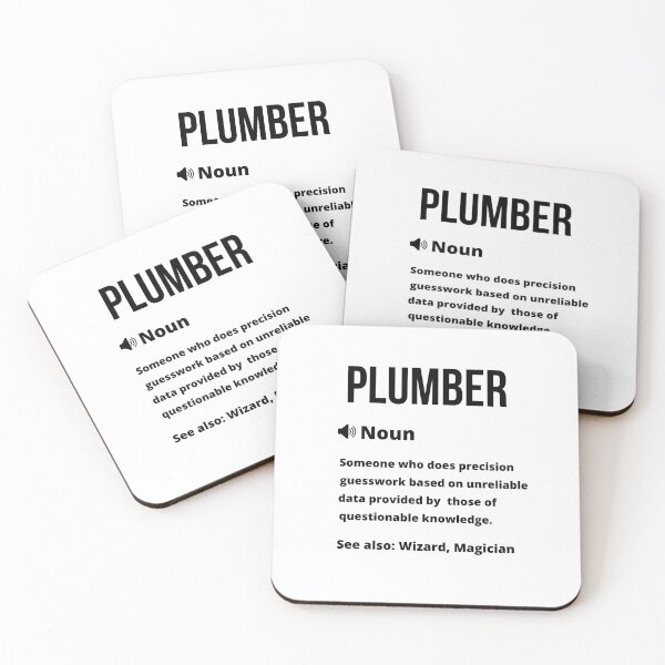 Item preview, Plumber Funny Definition - Plumber Meaning designed and sold by Yay Design.