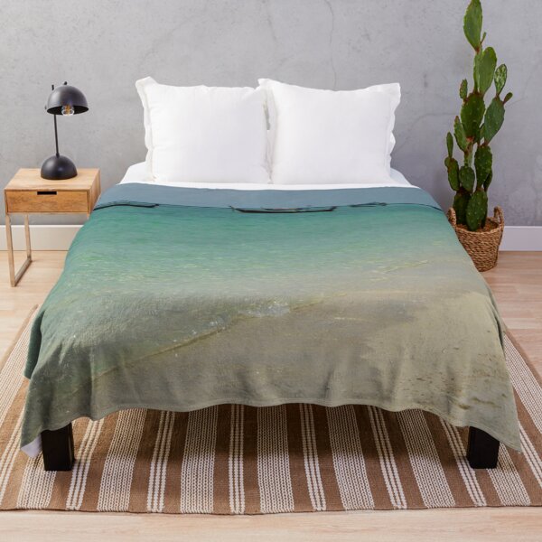 Item preview, Sandy beach, turquoise water and long tail boats in Thailand - tropical beach designed and sold by Designbyfia.