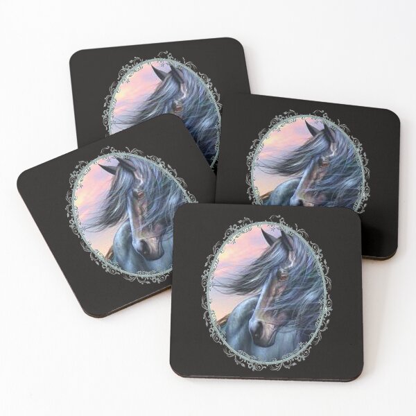 Item preview, Horse Calvary Aesthetic Design, Exquisite the Beauty of a Black Stallion, for the Equestrian and Horse lover designed and sold by Adri Barnard.