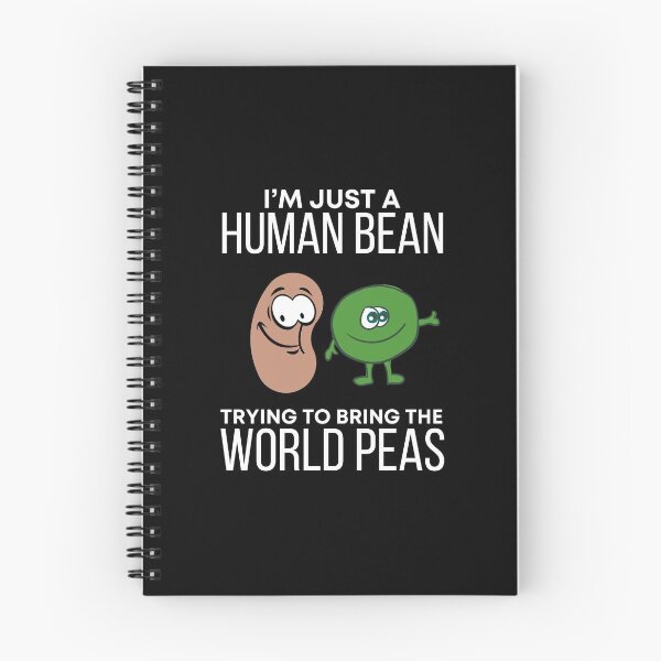 Item preview, I’m Just A Human Bean Trying To Bring The World Peas Funny Pun designed and sold by 1stAmendMerch.