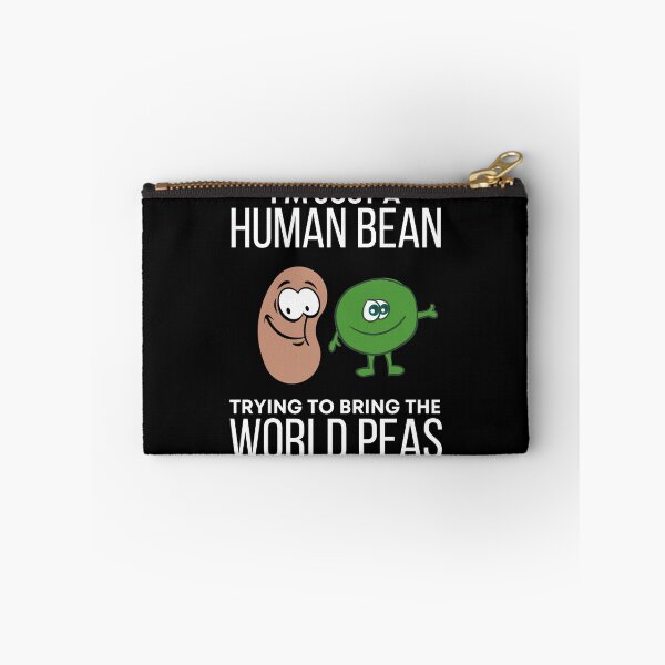 Item preview, I’m Just A Human Bean Trying To Bring The World Peas Funny Pun designed and sold by 1stAmendMerch.