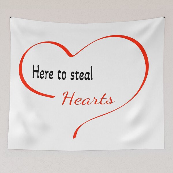 Item preview, Here to steal hearts design 1 designed and sold by Vallirant.