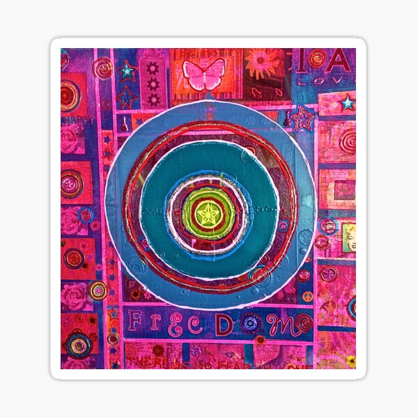 Item preview, Blue bulls eye designed and sold by RayStephenson.