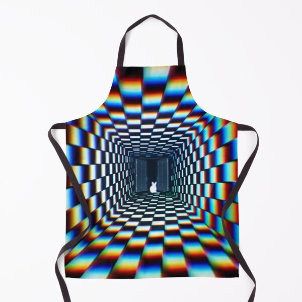 Item preview, Psychedelic Wall Art. White rabbit designed and sold by Pseudo Art.