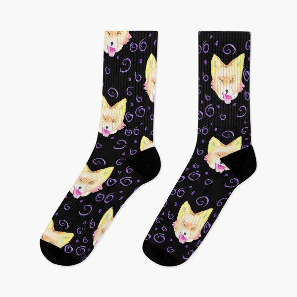 Item preview, cheeky fox, black designed and sold by Sonderblume.