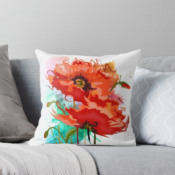 Item preview, Beautiful Red Poppy Flowers designed and sold by NataliaSoltan.