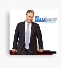 The Daily Show with Jon Stewart Canvas Print