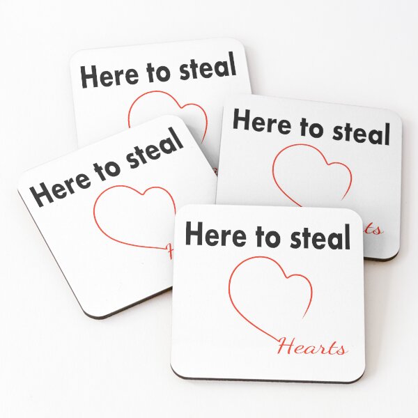 Item preview, Here to steal hearts design 2 designed and sold by Vallirant.
