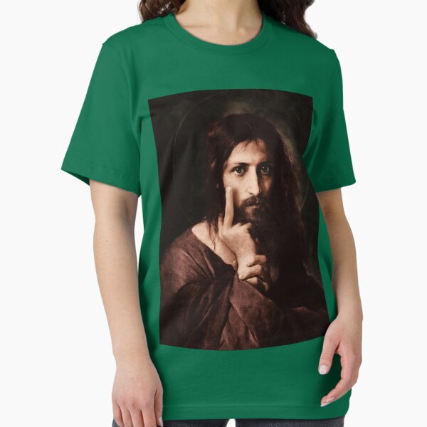 Item preview, Ivan Kramskoy (1837 – 1887) Christ (middle finger) designed and sold by GodsAutopsy.