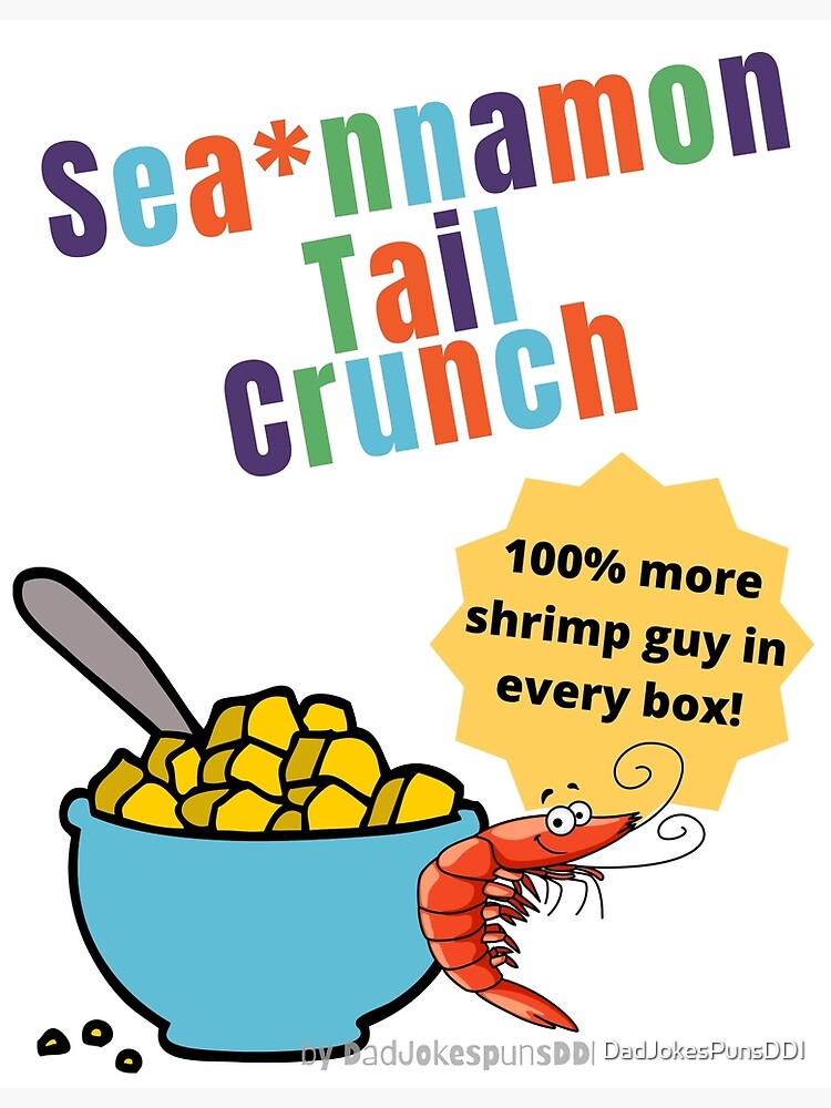 Seannamon Tail Crunch Shrimp Guy Parody Cinnamon Toast Crunch