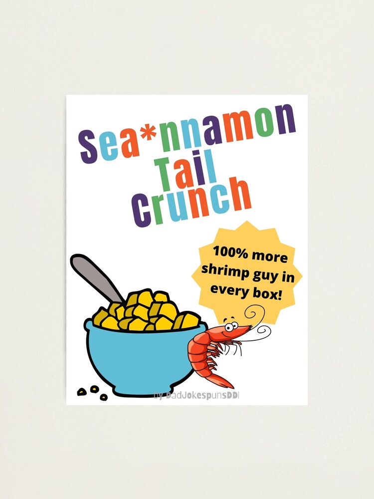 "Sea*nnamon Tail Crunch Shrimp Guy! Parody Cinnamon Toast Crunch