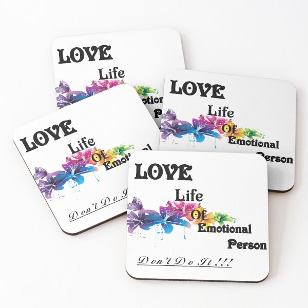 Item preview, Love life of. Emotional person...... don't do it designed and sold by Fashionlover14.