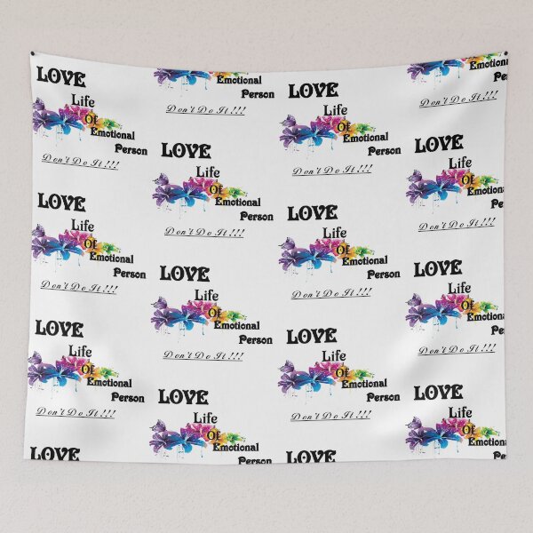 Item preview, Love life of. Emotional person...... don't do it designed and sold by Fashionlover14.