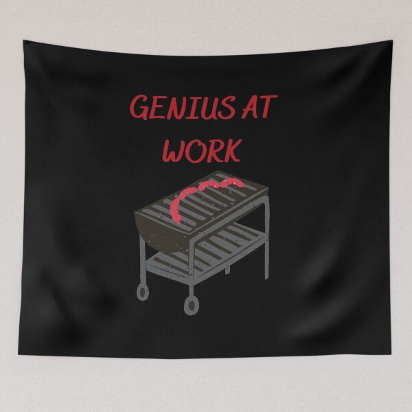 Item preview, Genius at Work - BBQ designed and sold by zareworks.