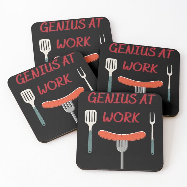 Item preview, Genius at Work - BBQ designed and sold by zareworks.