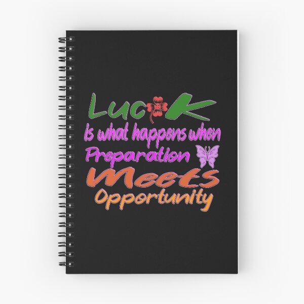 Item preview, luck is what happens when preparation meets opportunity designed and sold by Ralek.