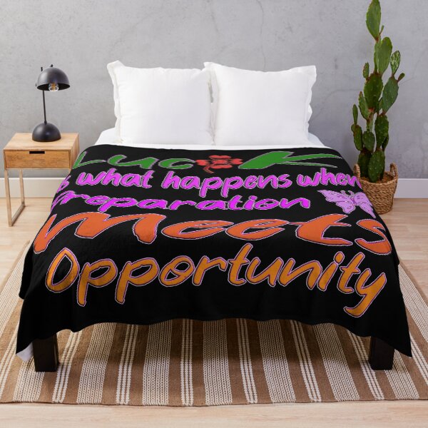 Item preview, luck is what happens when preparation meets opportunity designed and sold by Ralek.