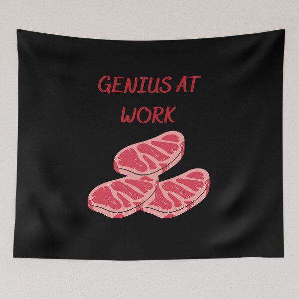 Item preview, Genius at Work - BBQ designed and sold by zareworks.